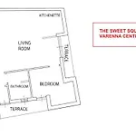 The Sweet Square Flat